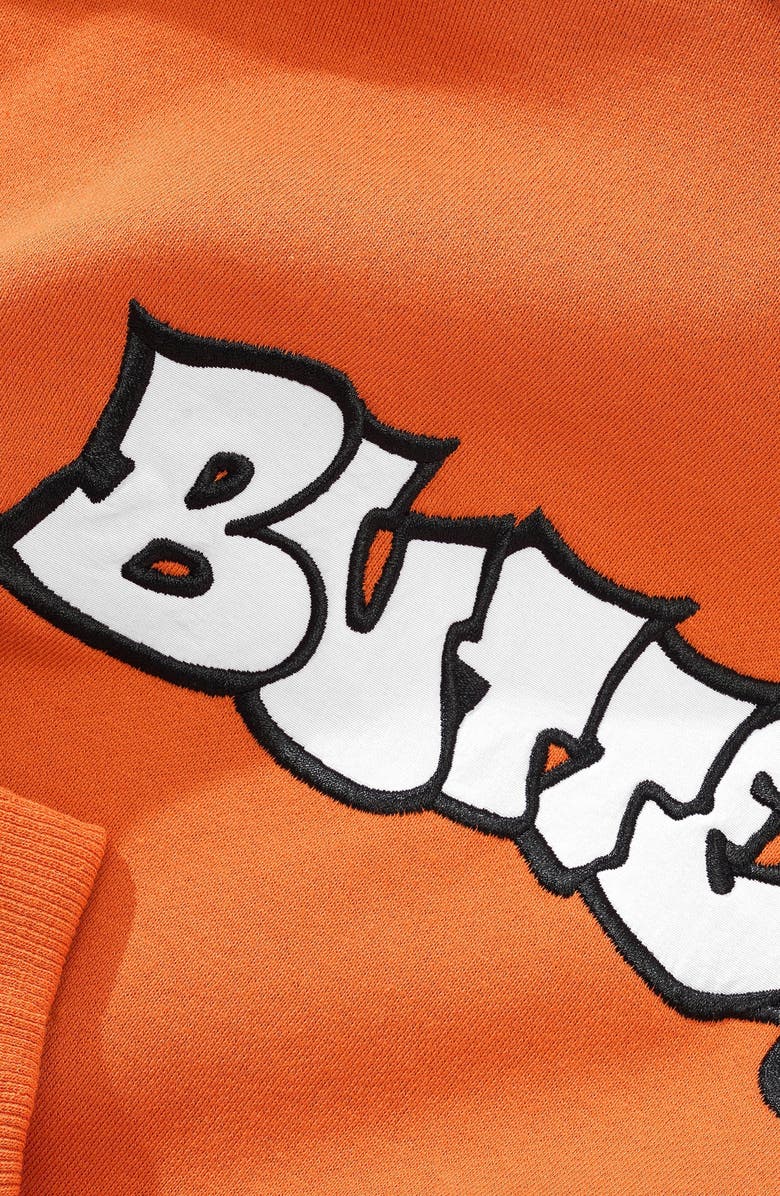 Butter Goods Perspective Appliqué Logo Hoodie, Alternate, color,