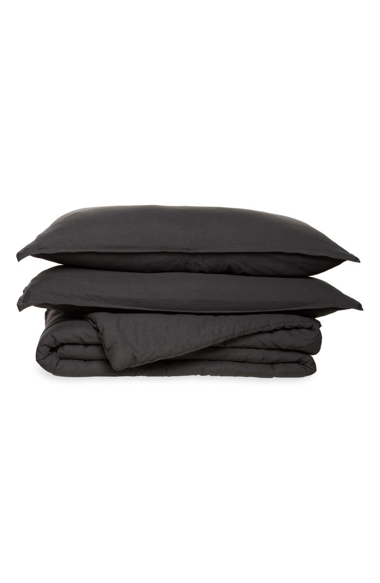 UGG<sup>®</sup> Devon Comforter & Shams Set, Main, color, Charcoal