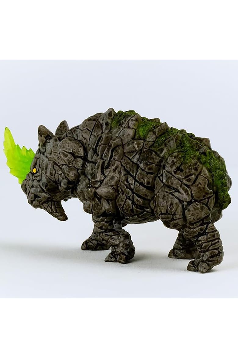 Eldrador Creatures Battle Rhino Fantasy Action Figure, Alternate, color, Multicolored