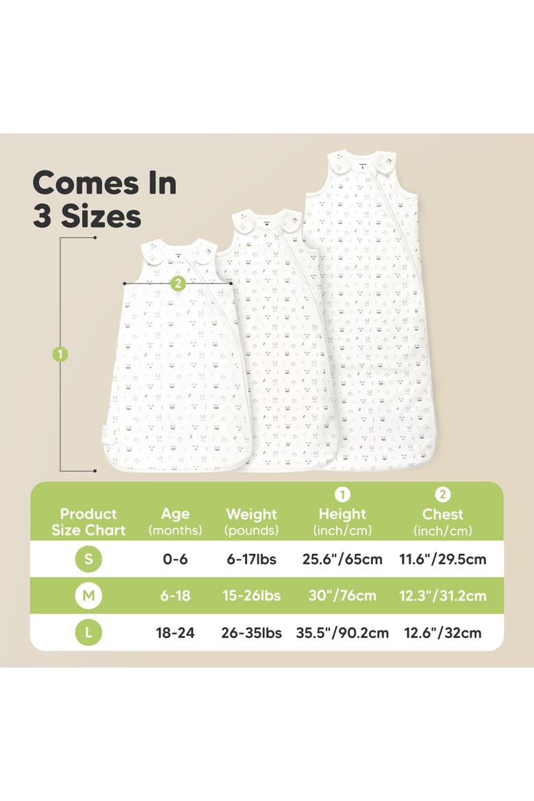 2-Pack Soothe Sleep Sacks, Alternate, color, Avocado