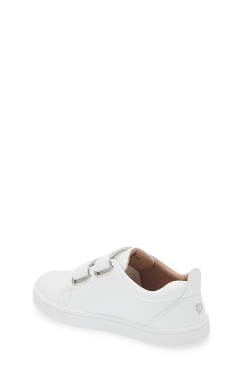 Shop Old Soles Kids' Leather Sneaker In Snow