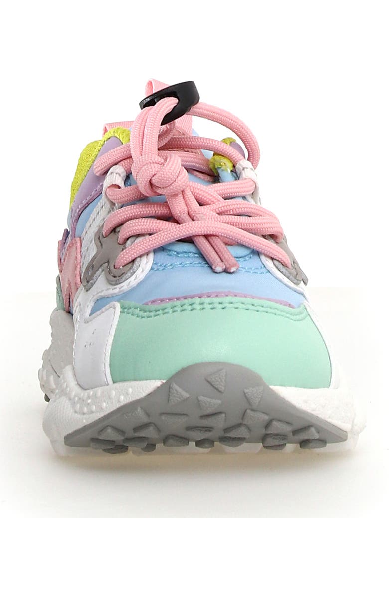 Flower MOUNTAIN Kids' Yamano 3 Sneaker, Alternate, color, Aquamarine-Celeste-White