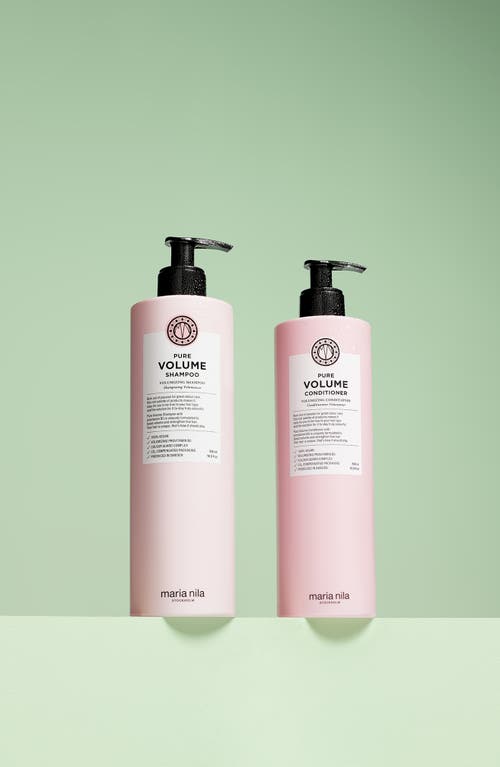Maria Nila Pure Volume Shampoo & Conditioner Duo In No Color