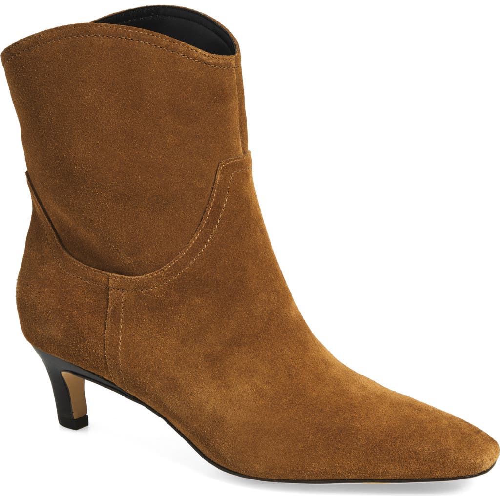 Nordstrom Atema Kitten Heel Bootie In Brown