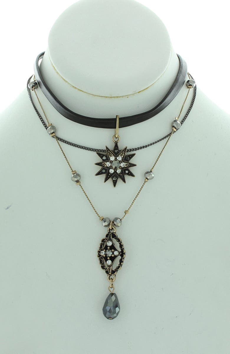 OLIVIA WELLES Starry Night Necklace, Alternate, color, 