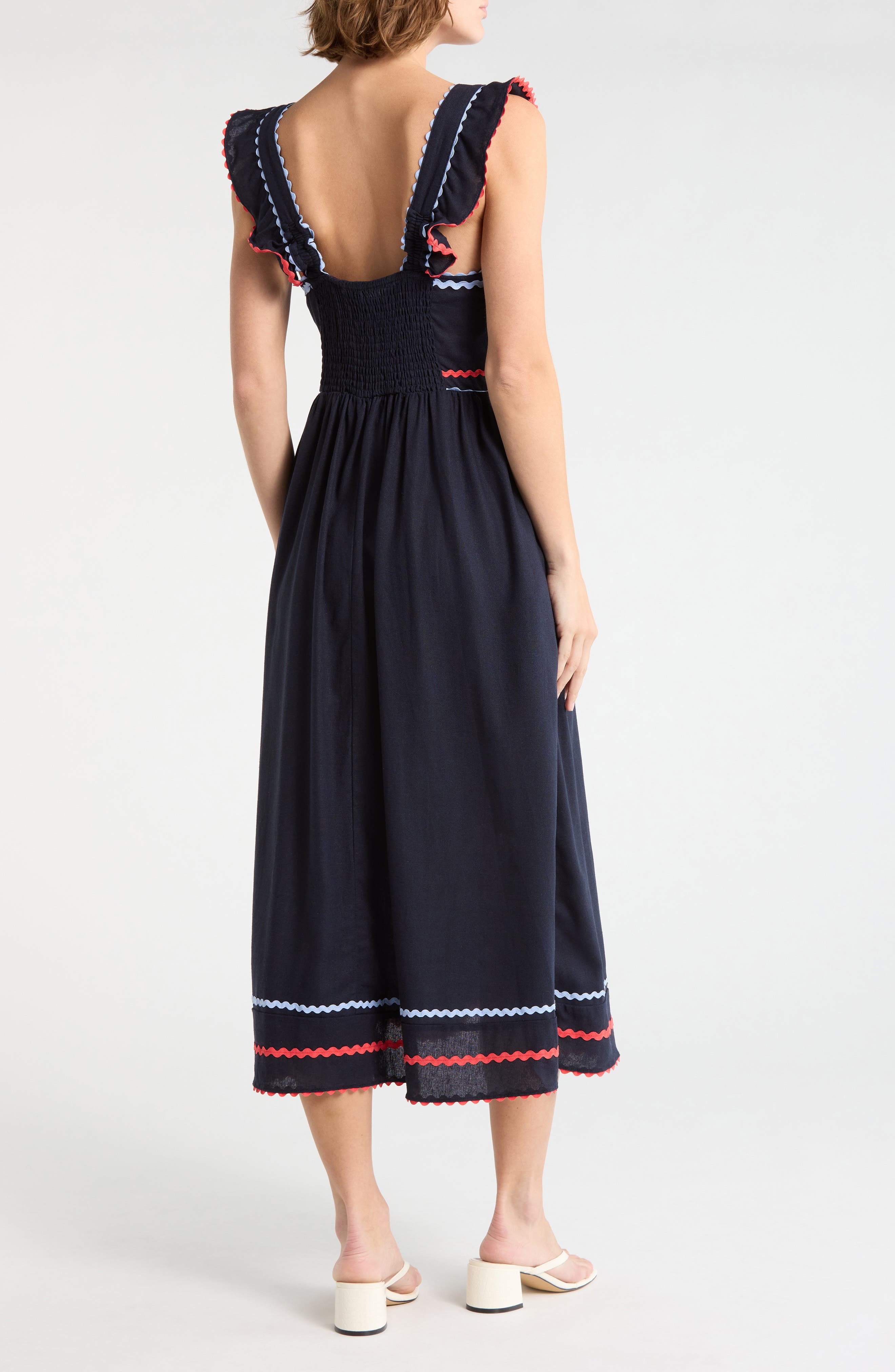 Ellen Tracy Rickrack Detail Dress | Nordstromrack