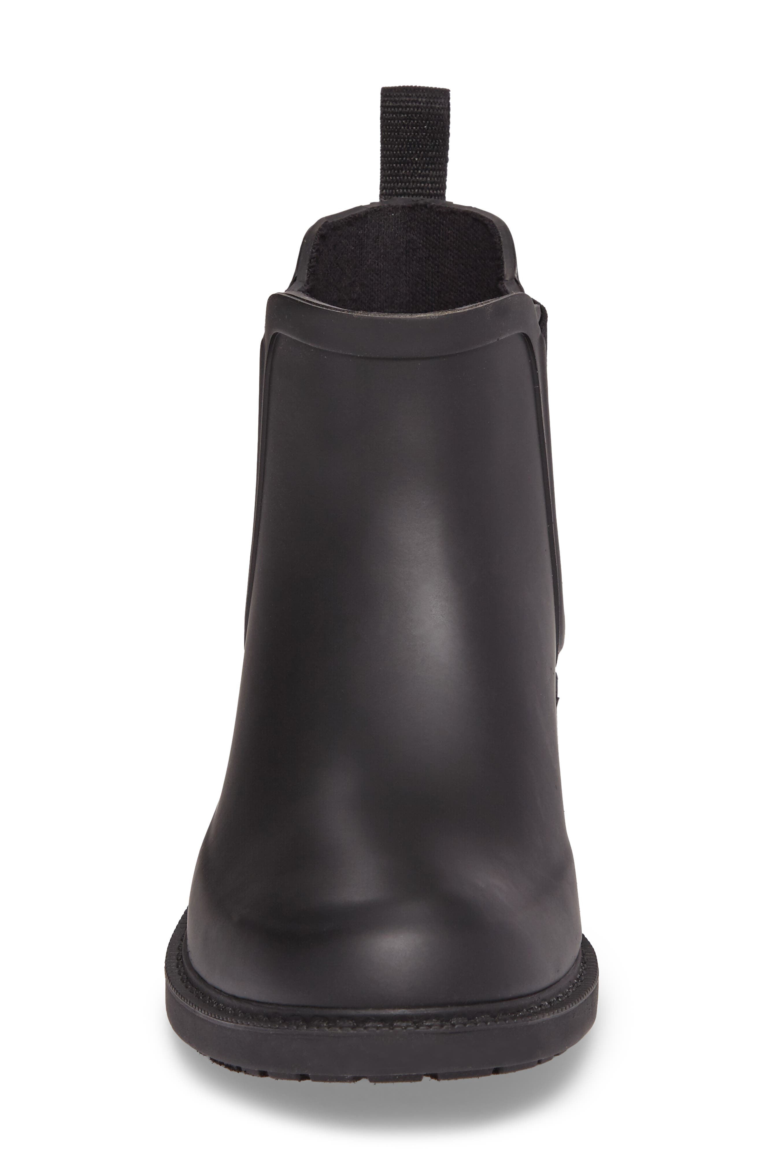 The Chelsea Rain Boot, Alternate, color, TRUE BLACK RUBBER