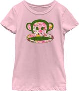 Paul Frank Girl's Paul Frank Floral Julius the Monkey Graphic T-Shirt