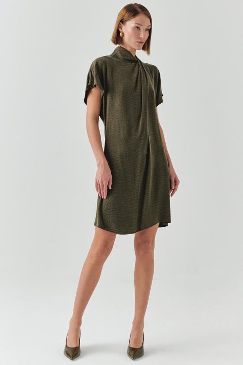 Exquise Martha Mini Dress In Green