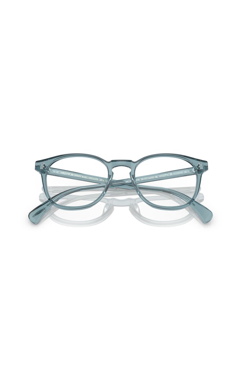 Oliver Peoples 49mm Round optical glasses, Alternate, color, Blue