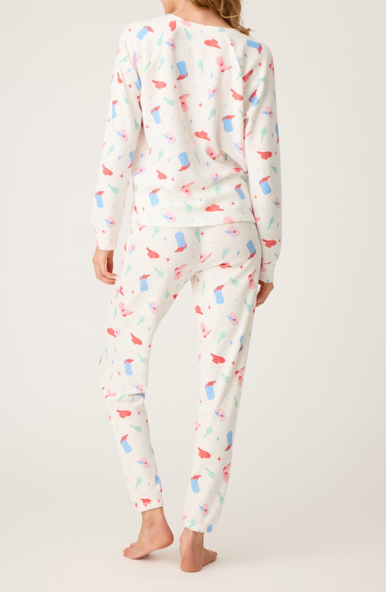 PJ Salvage America Long Sleeve Pajamas, Alternate, color, 