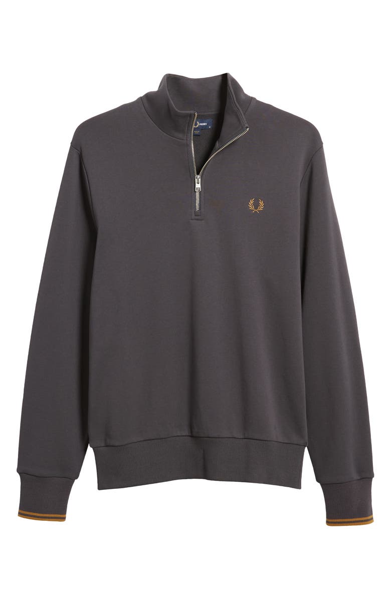 Fred Perry Half Zip Pullover, Alternate, color, 