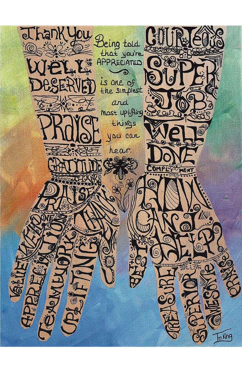 Sunsout Words of Appreciation 300 piece Jigsaw Puzzle for Adults, Alternate, color, Multicolor