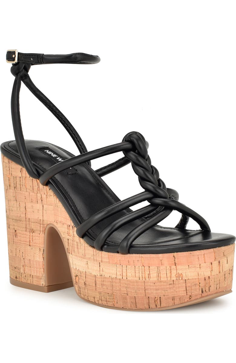 Nine West Olander Platform Sandal, Main, color,