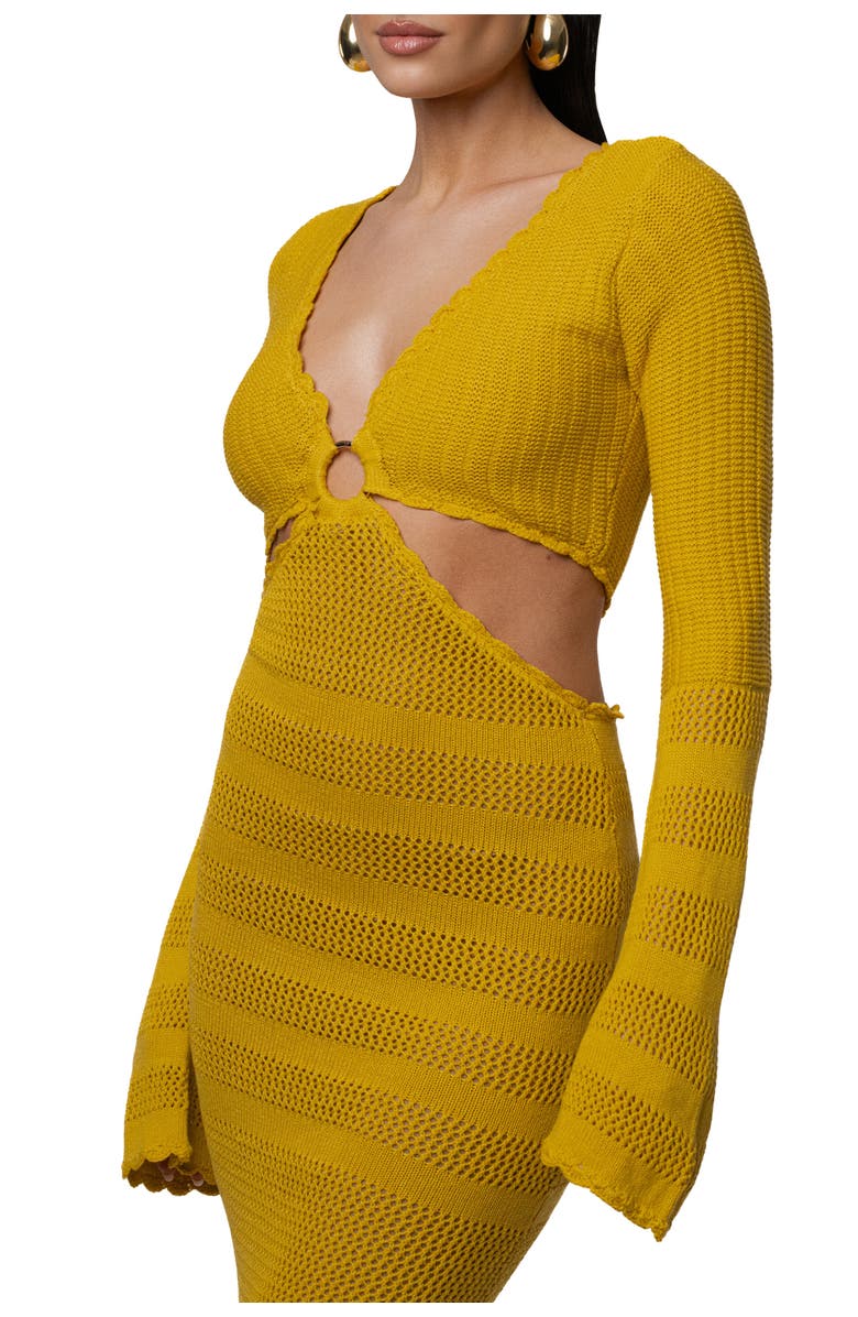 JLUXLABEL Blossom Haven Maxi Dress, Alternate, color, Yellow