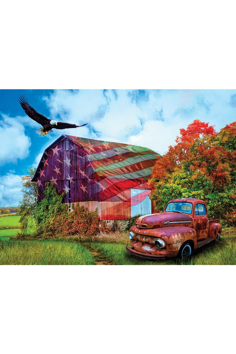 Patriotic Meadows 1000 piece Jigsaw Puzzle for Adults, Alternate, color, Multicolor