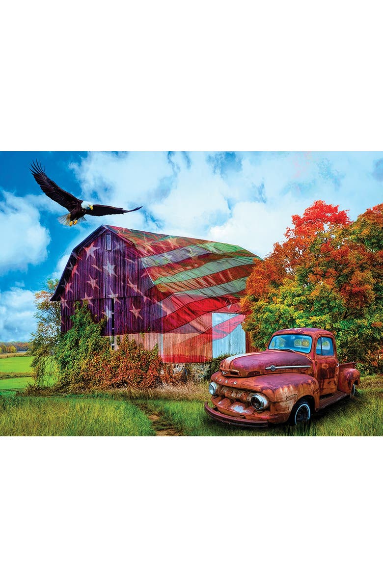 Sunsout Patriotic Meadows 1000 piece Jigsaw Puzzle for Adults, Alternate, color, Multicolor
