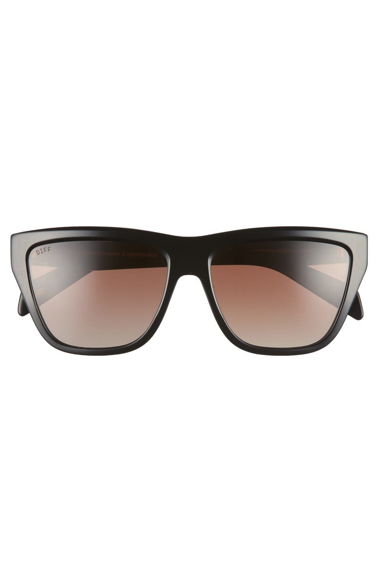 DIFF Harper 57mm Polarized Gradient Sunglasses, Alternate, color,