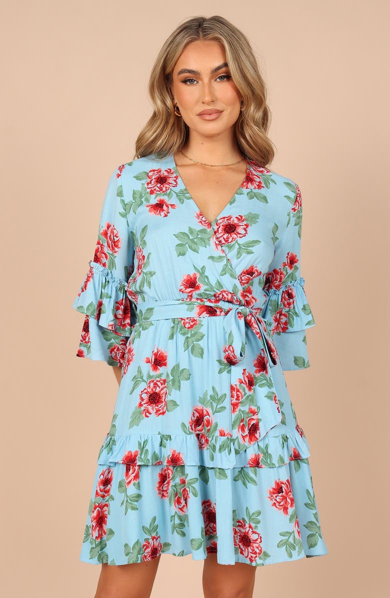 Petal & Pup Cassatt Wrap Dress, Alternate, color,