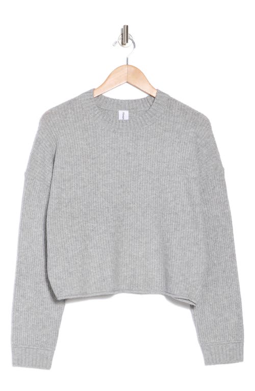 Abound Cozy Crew Pullover Sweater In Gray