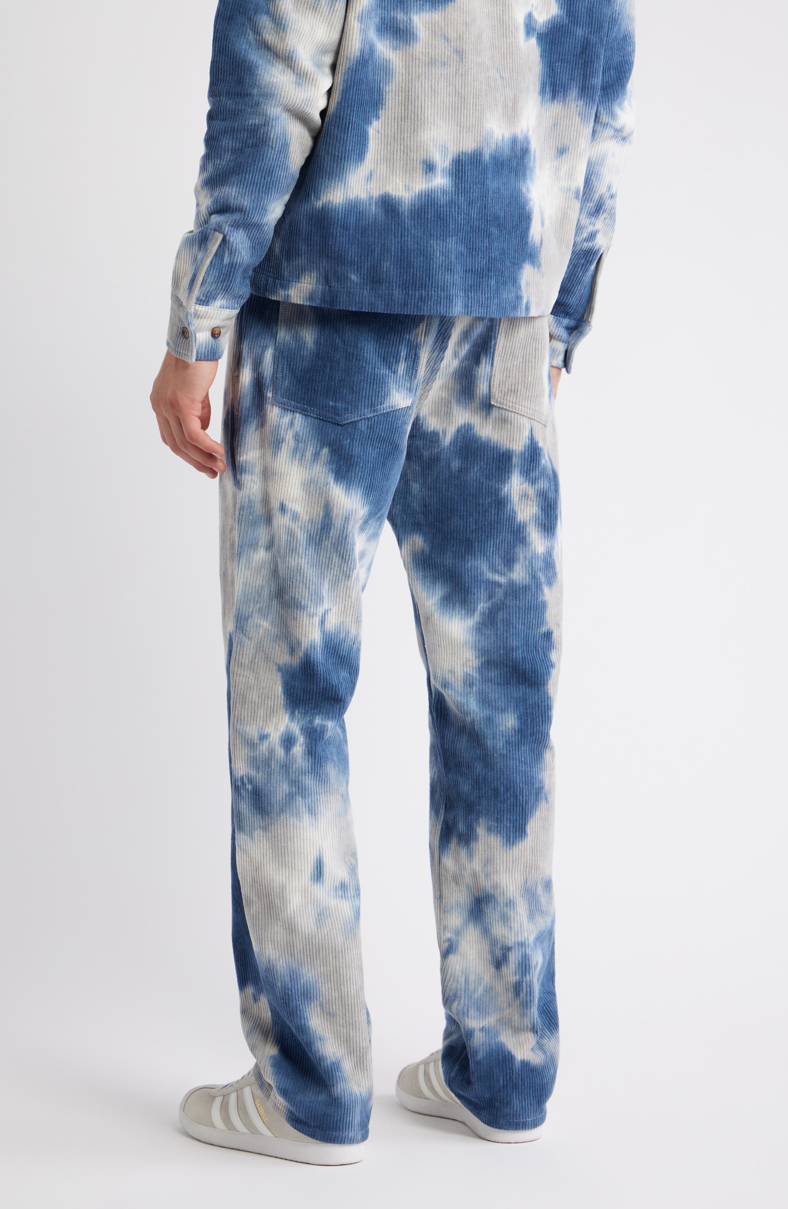 Curtis Tie Dye Cotton Corduroy Pants - image 2