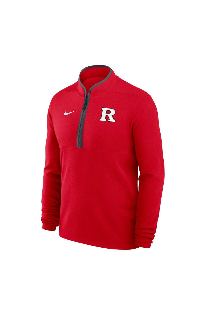 Nike Men's Nike Scarlet Rutgers Scarlet Knights Dri-FIT Victory Quarter-Zip Pullover, Alternate, color, Scarlet