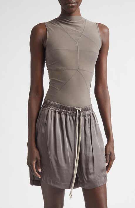 Temple Sleeveless Tulle Top