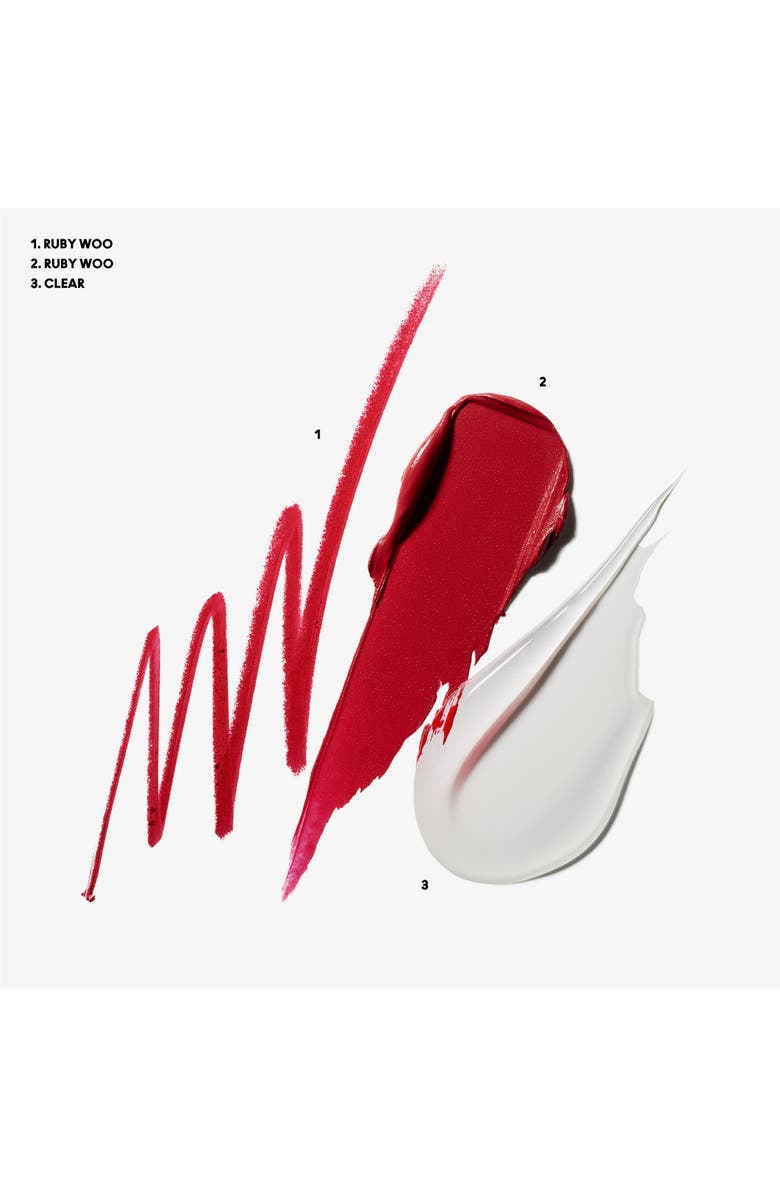 MAC Cosmetics Claim To Fame Lipstick, Lip Liner + Lip Gloss Trio Gift Set $74 Value, Alternate, color, 