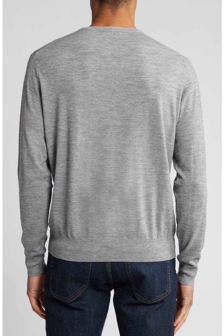 Crown Crafted Excursionist Flex Wool Blend Sweater, Alternate, color, GALE GREY