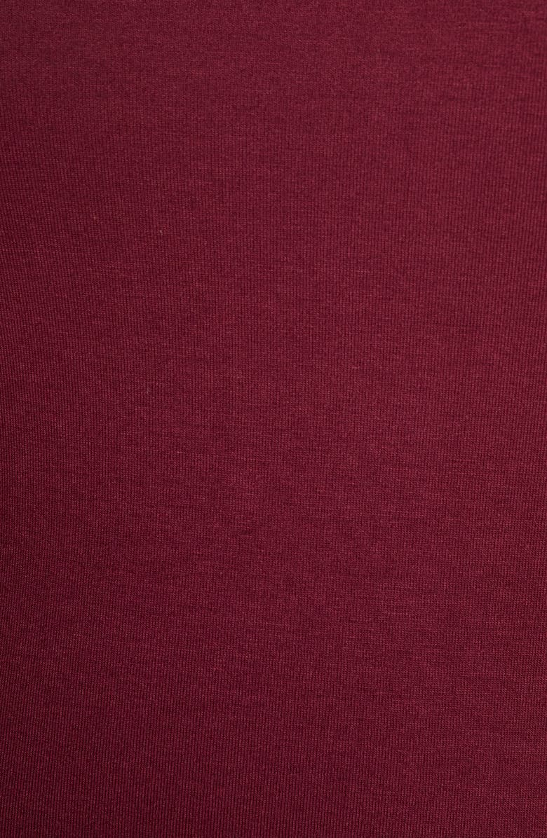 Loveappella Cross Strap Top, Alternate, color, Dark Burgundy