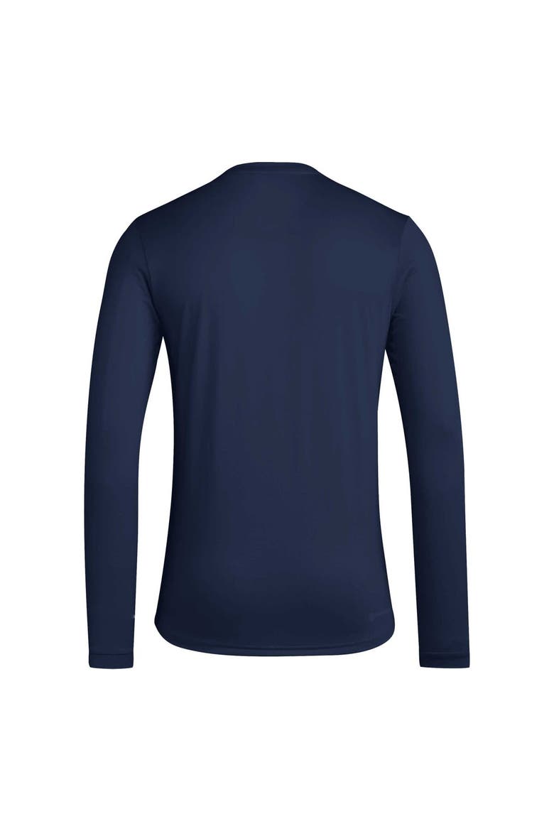 Men's adidas Navy Philadelphia Union 2024 Jersey Hook AEROREADY Long Sleeve T-Shirt, Alternate, color, Navy