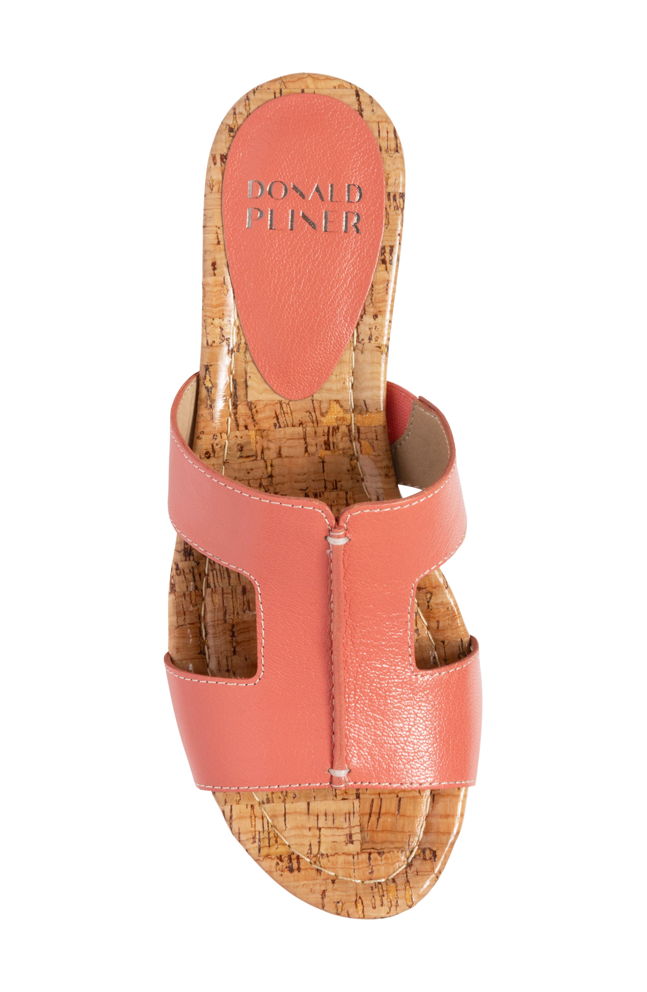 Donald Pliner Platform Sandal, Alternate, color, Coral