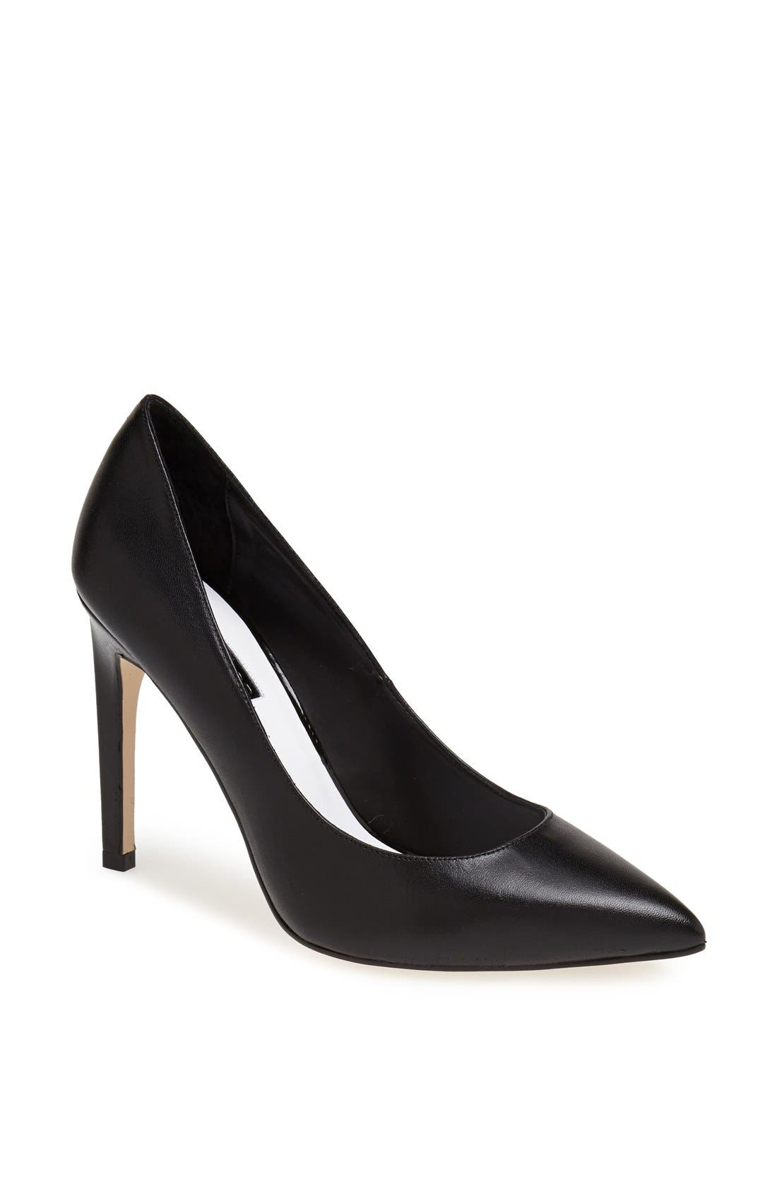 'Glory' Pump, Main, color, BLACK