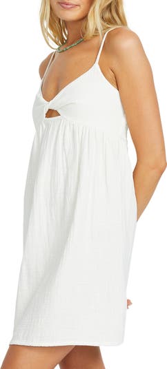 In a Twist Cotton Minidress