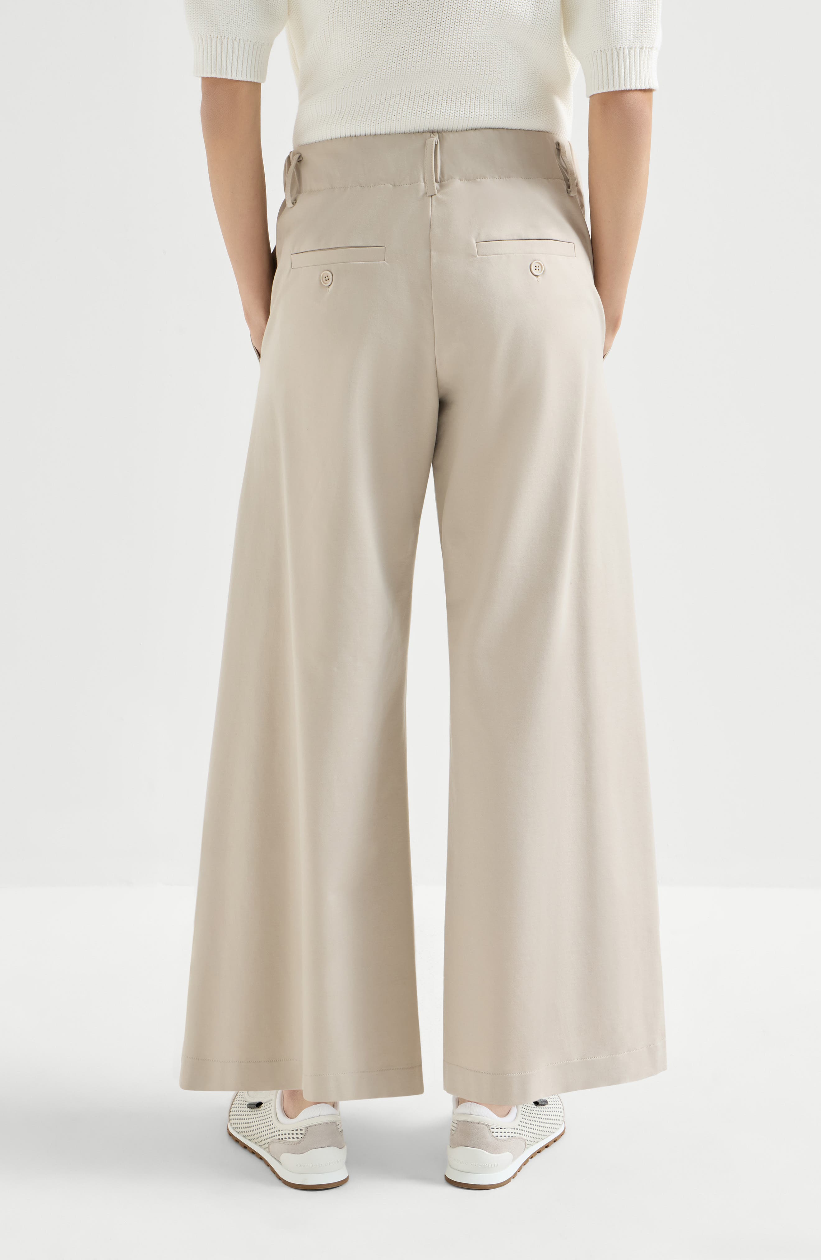 Brunello Cucinelli Couture interlock trousers (Women) | Nordstrom