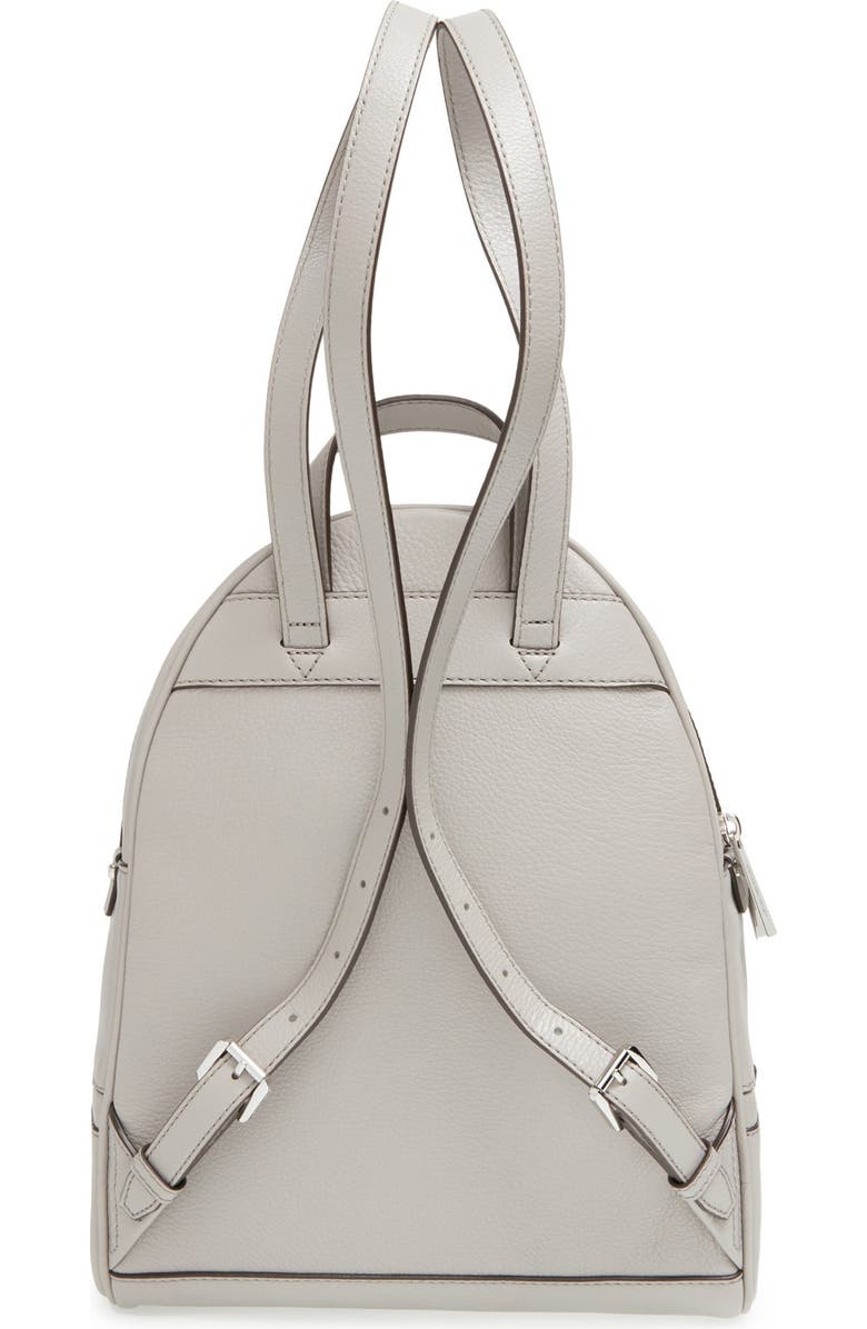 MICHAEL Michael Kors 'Small Rhea Zip' Leather Backpack, Alternate, color,