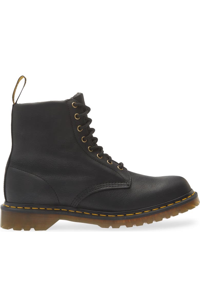Dr. Martens <p>1460 Pascal Leather Combat Boot (Men)</p>, Alternate, color, Black
