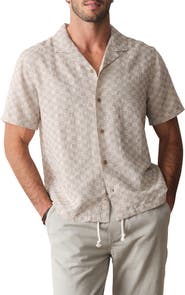 Marine Layer Dobby Resort Shirt
