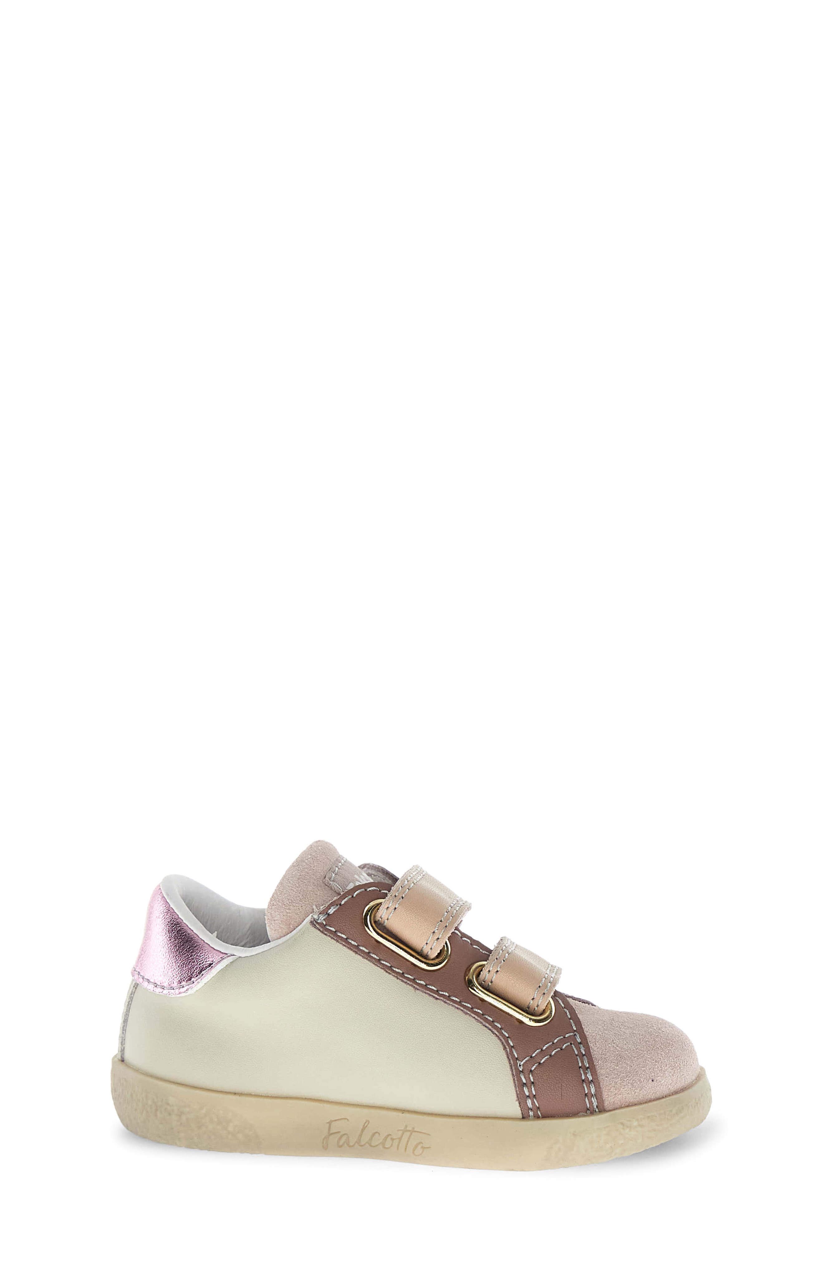 Kids' Falcotto Alnoite 2 Leather Sneaker, Alternate, color, LIGHT/ PASTEL PINK