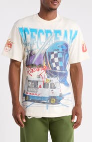 ICECREAM Racing Graphic T-Shirt