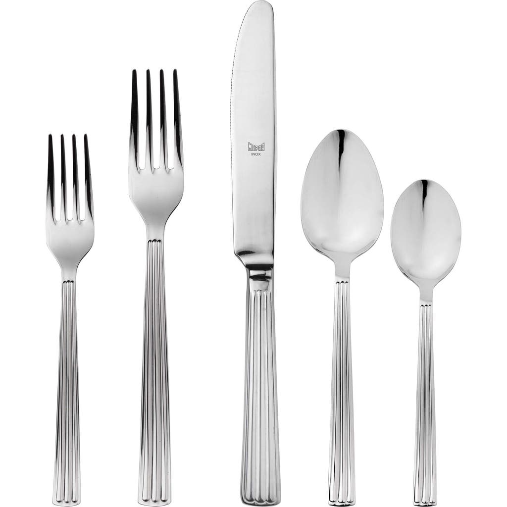 Mepra Sole Flatware Set In Silver
