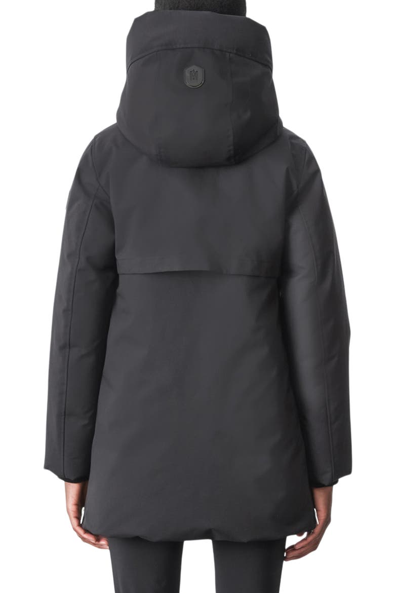 Kinslee-NF Down Water Resistant Parka, Alternate, color, BLACK
