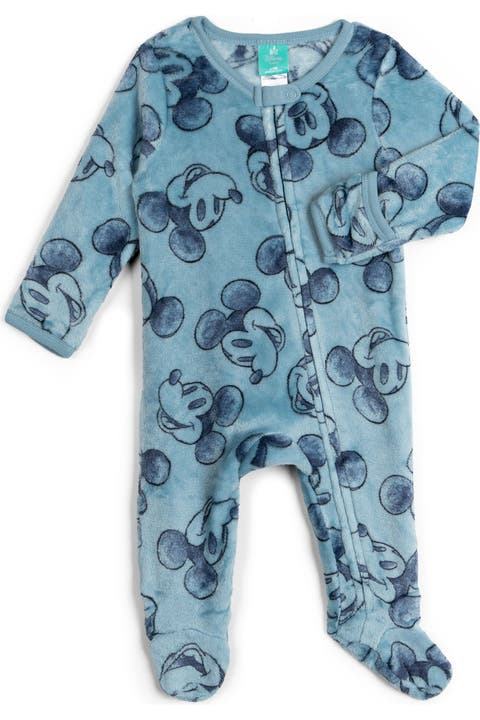 Mickey Mouse Fleece Footed Sleep N' Play