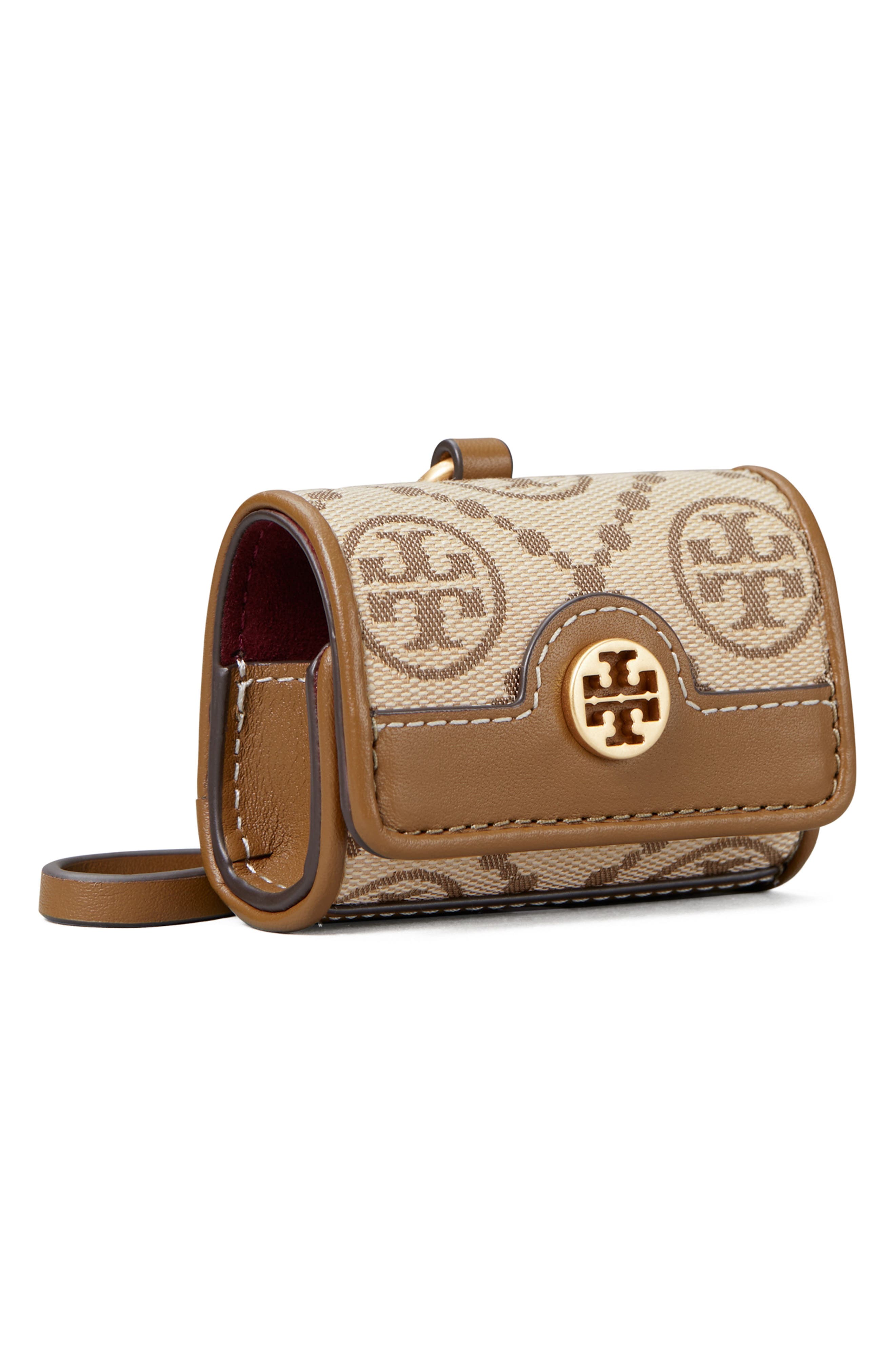 Tory Burch T Monogram Jacquard AirPods Case | Nordstromrack
