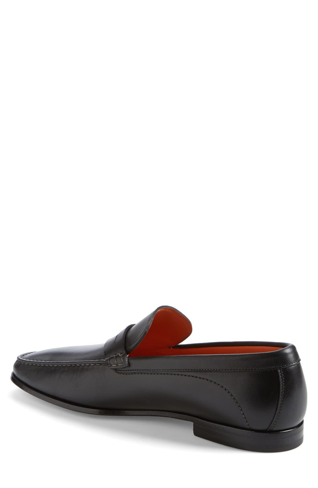 Santoni 'Austin' Penny Loafer, Alternate, color, 