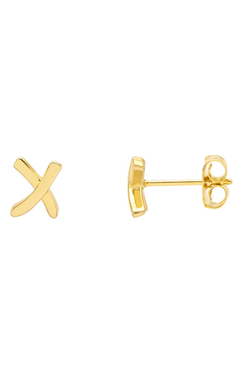 Estella Bartlett Kiss Stud Earrings, Main, color, 