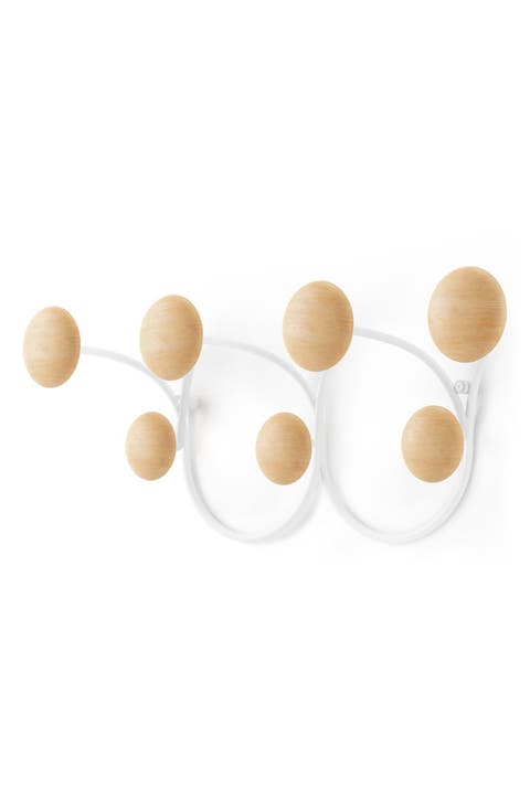 Dotsy 7-Hook Rack