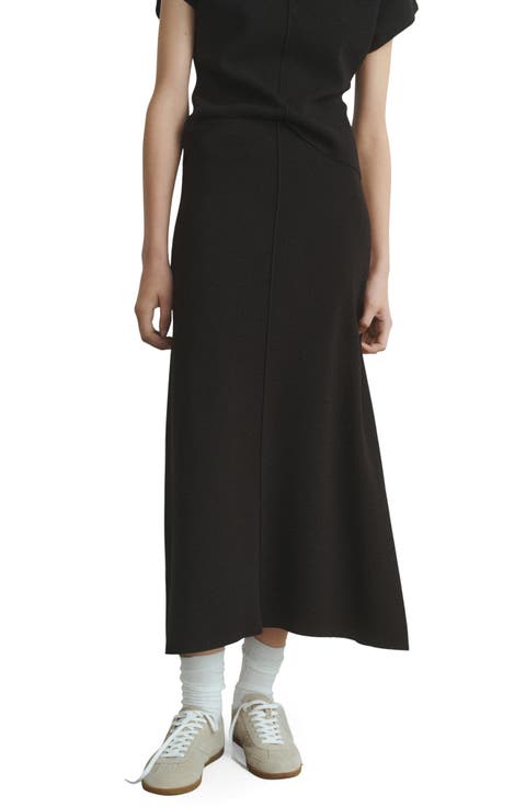 A-Line Knit Skirt