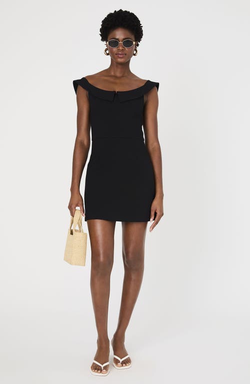 FRENCH CONNECTION FRENCH CONNECTION WHISPER COLLAR MINIDRESS 