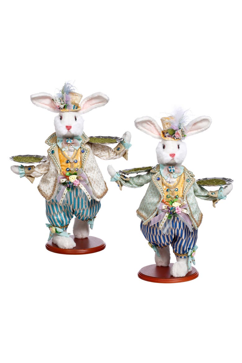 Server Rabbit, Set of 2, Main, color, White